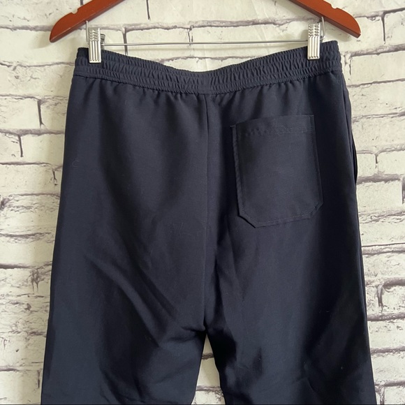 Acne Studio Men’s Creased Trousers in Navy Size Small - Picture 4 of 7